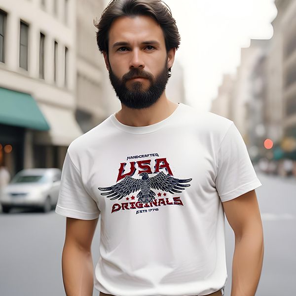 USA Eagle Originals Graphic Tee product image (1)