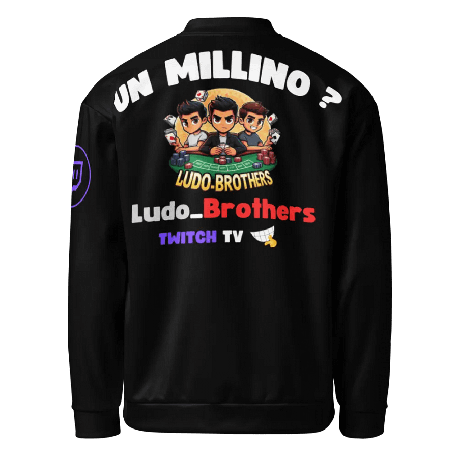 Giubbotto bomber Ludo_Brothers Twitch product image (2)