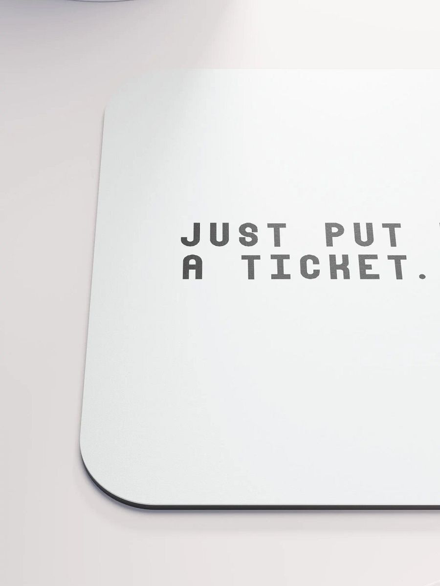 Ticket Mouse Pad product image (6)