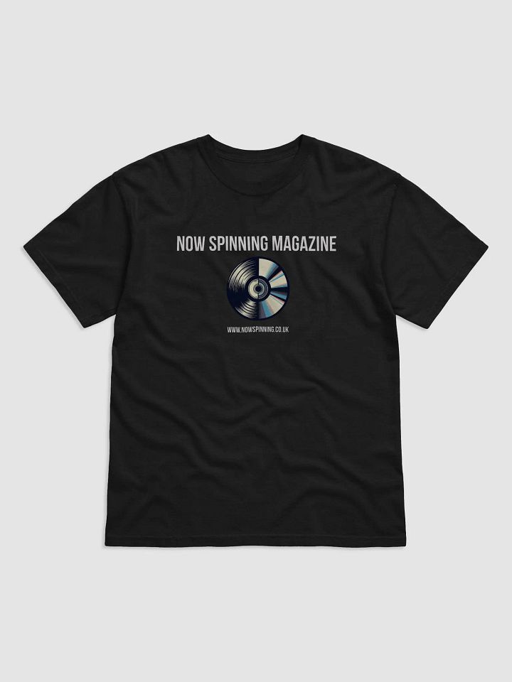 Now Spinning Magazine Logo Music Heavyweight T-Shirt product image (1)