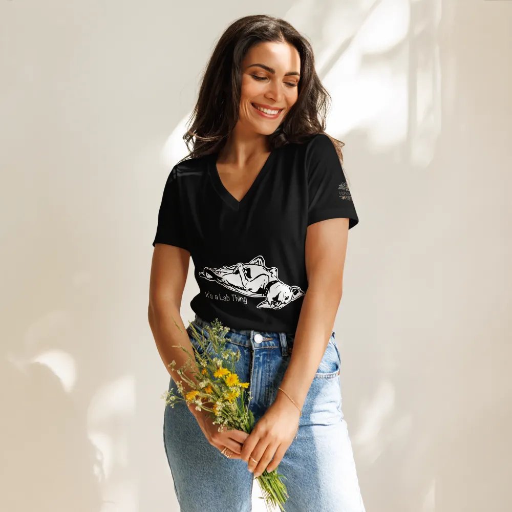 It’s a Lab Thing | Women’s V-Neck T-Shirt product image (9)