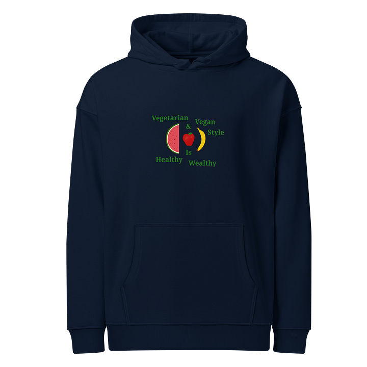 Organic Vegan Fruits Graphic Hoodie product image (1)