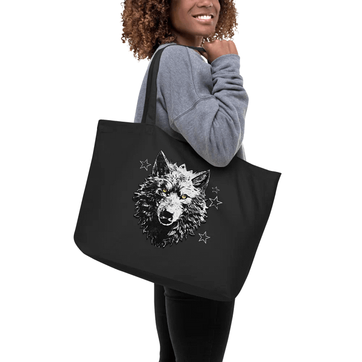 Wolf Star Tote Bag product image (2)