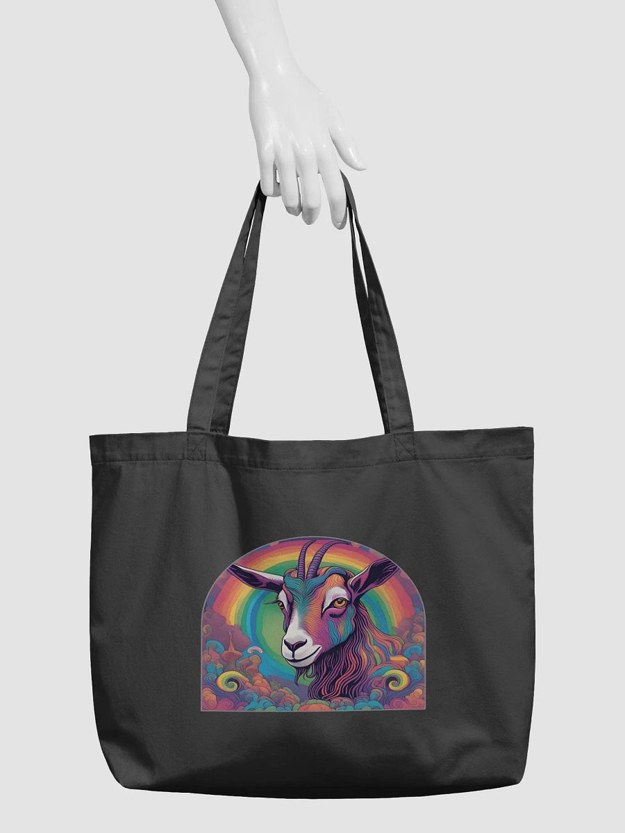 Psychedelic Goat Organic Tote product image (3)