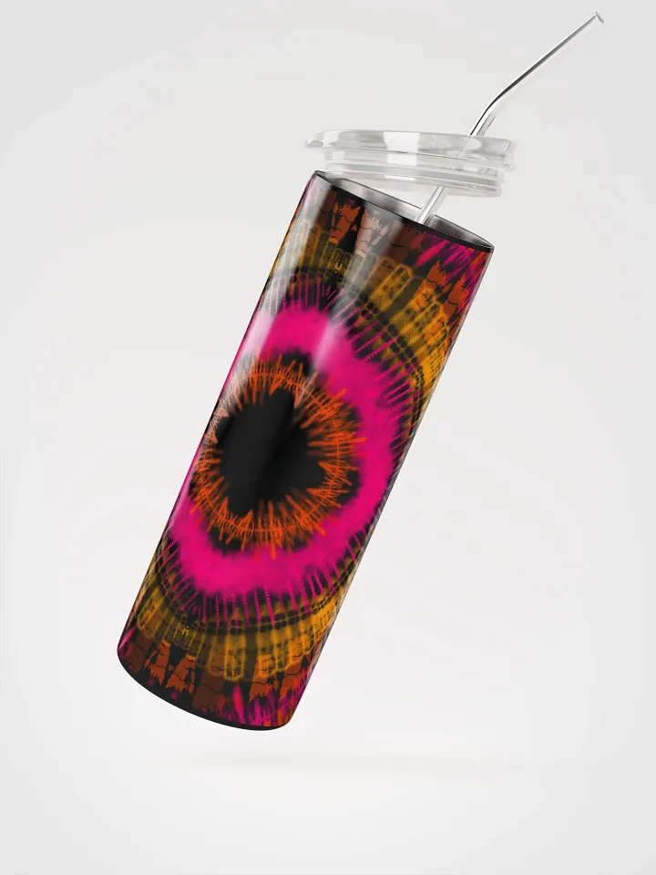 Vibrant Tie Dye Stainless Steel Tumbler: Eco-Friendly Chic for On-the-Go sips product image (2)
