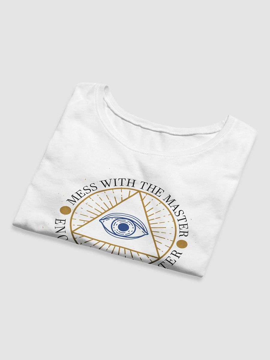 Mess With The Master, Encounter Disaster - Bella+Canvas Women's Crop Tee product image (5)