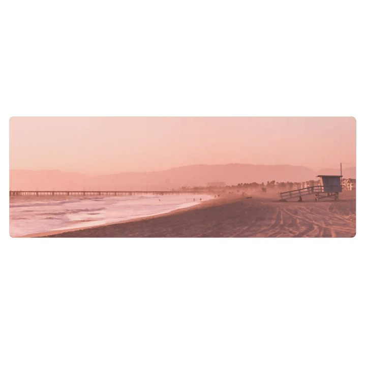 Yoga Mat - Venice Beach at Sunset product image (1)