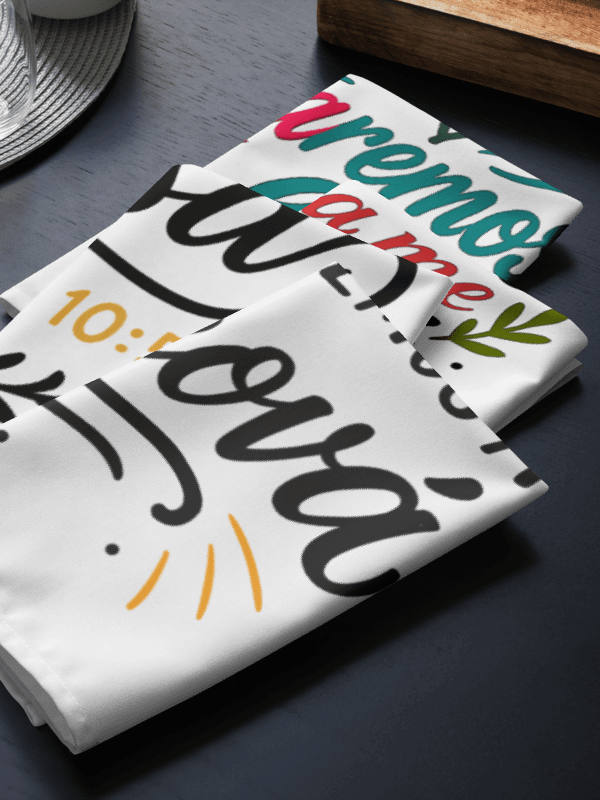 Christian Cloth Napkins (Spanish) product image (7)