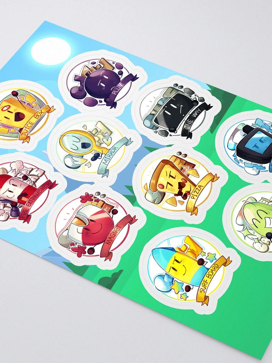 Epic Object Show Sticker Sheet product image (2)