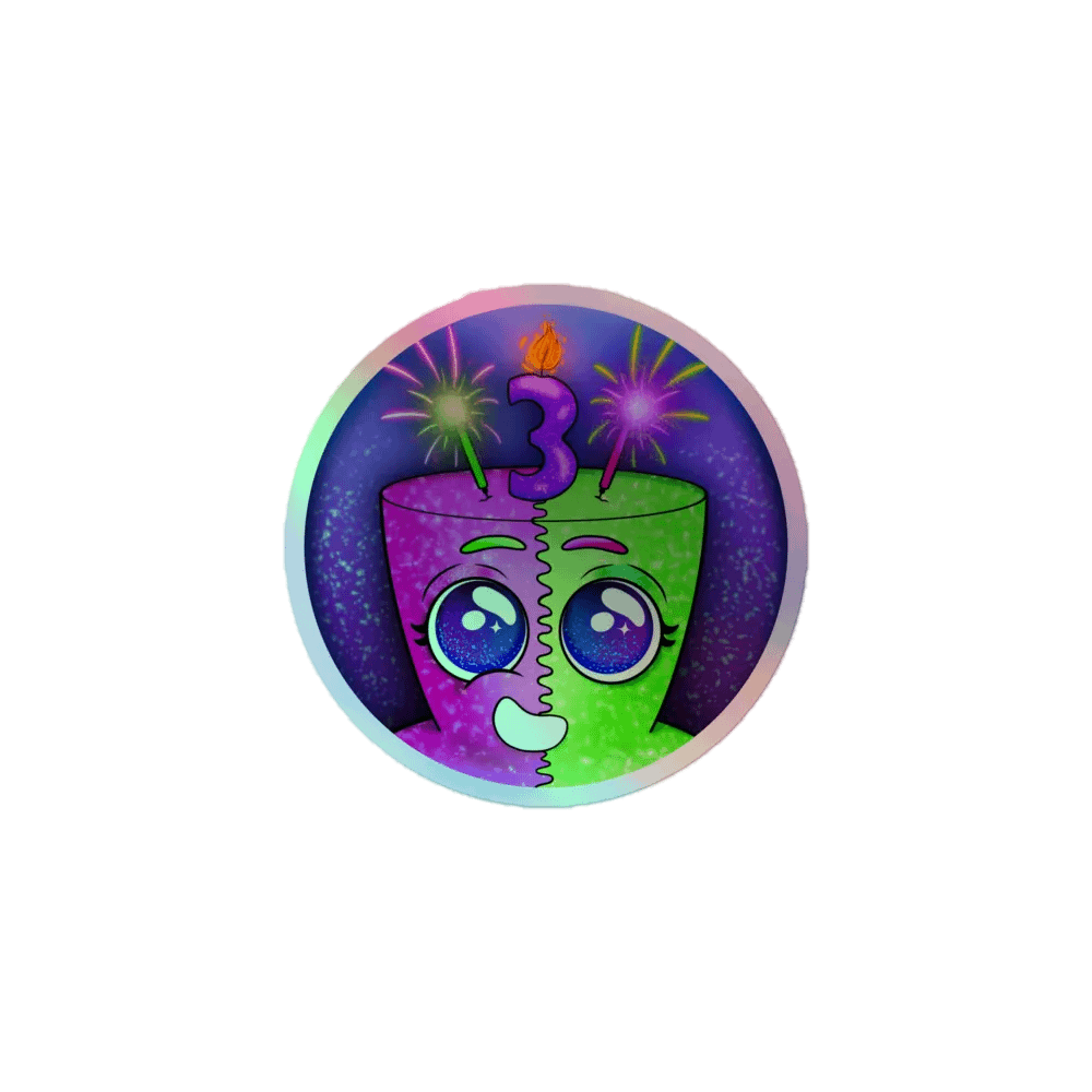 Stickericchi 3 Anniversario TMHproject product image (1)