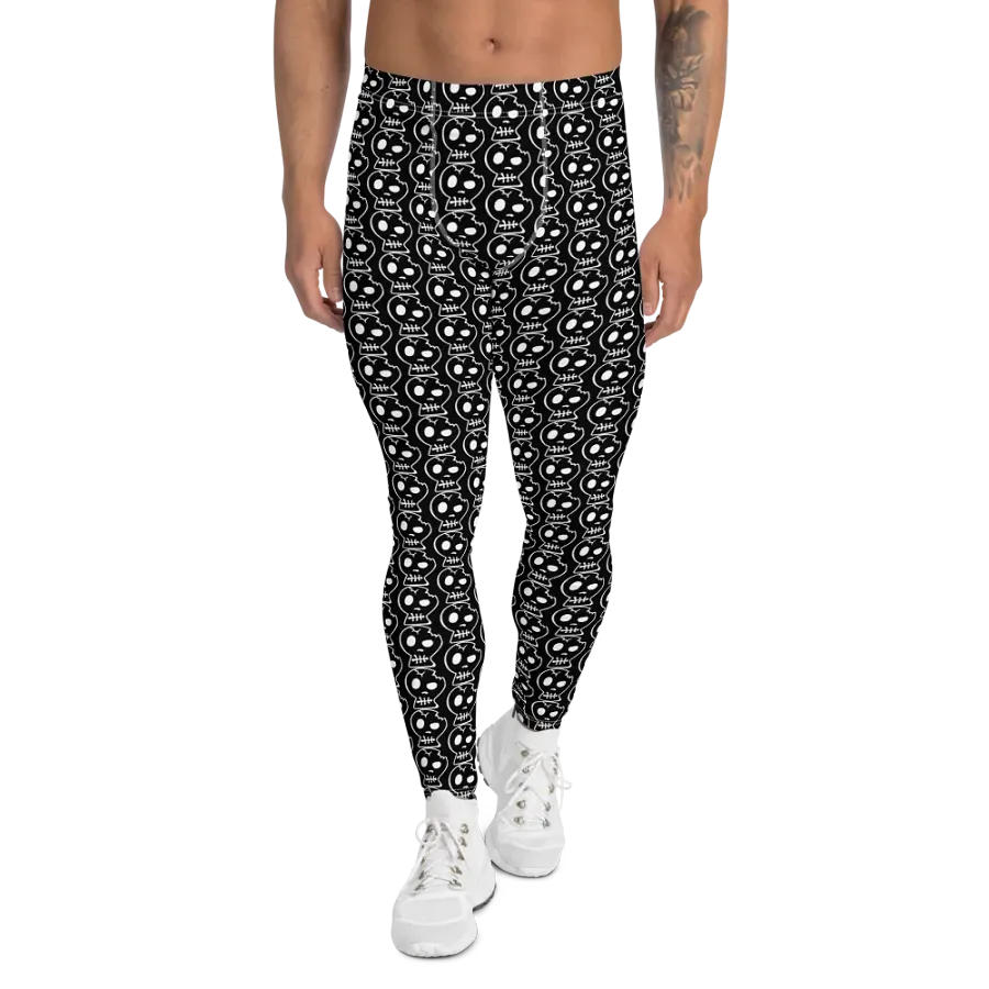 Men's Skull Print Leggings product image (1)