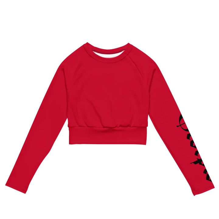 Red Scorpio Recycled Crop Top product image (2)