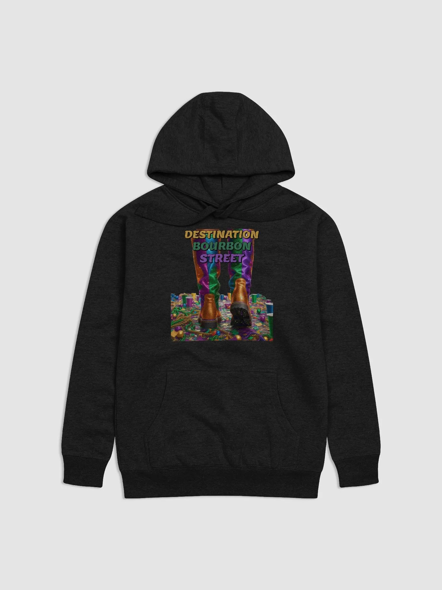 Destination Bourbon Street - Funny Mardi Gras Hoodie product image (1)