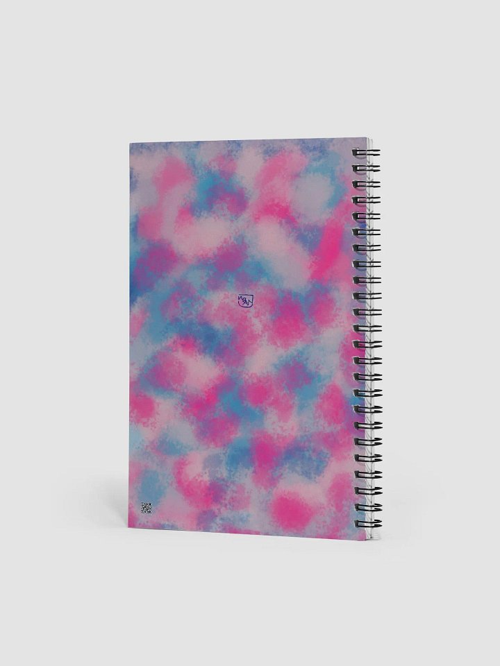 Spiral Notebook (circles artwork) product image (2)