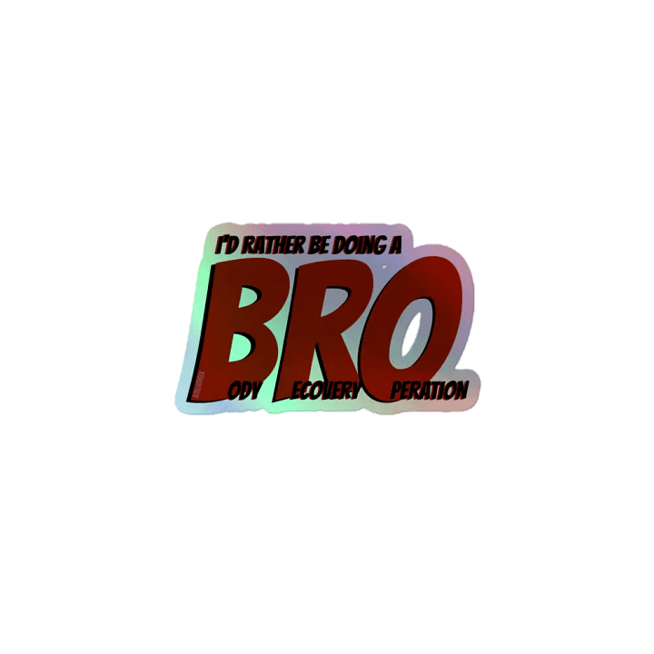 BRO Holo-Sticker product image (1)