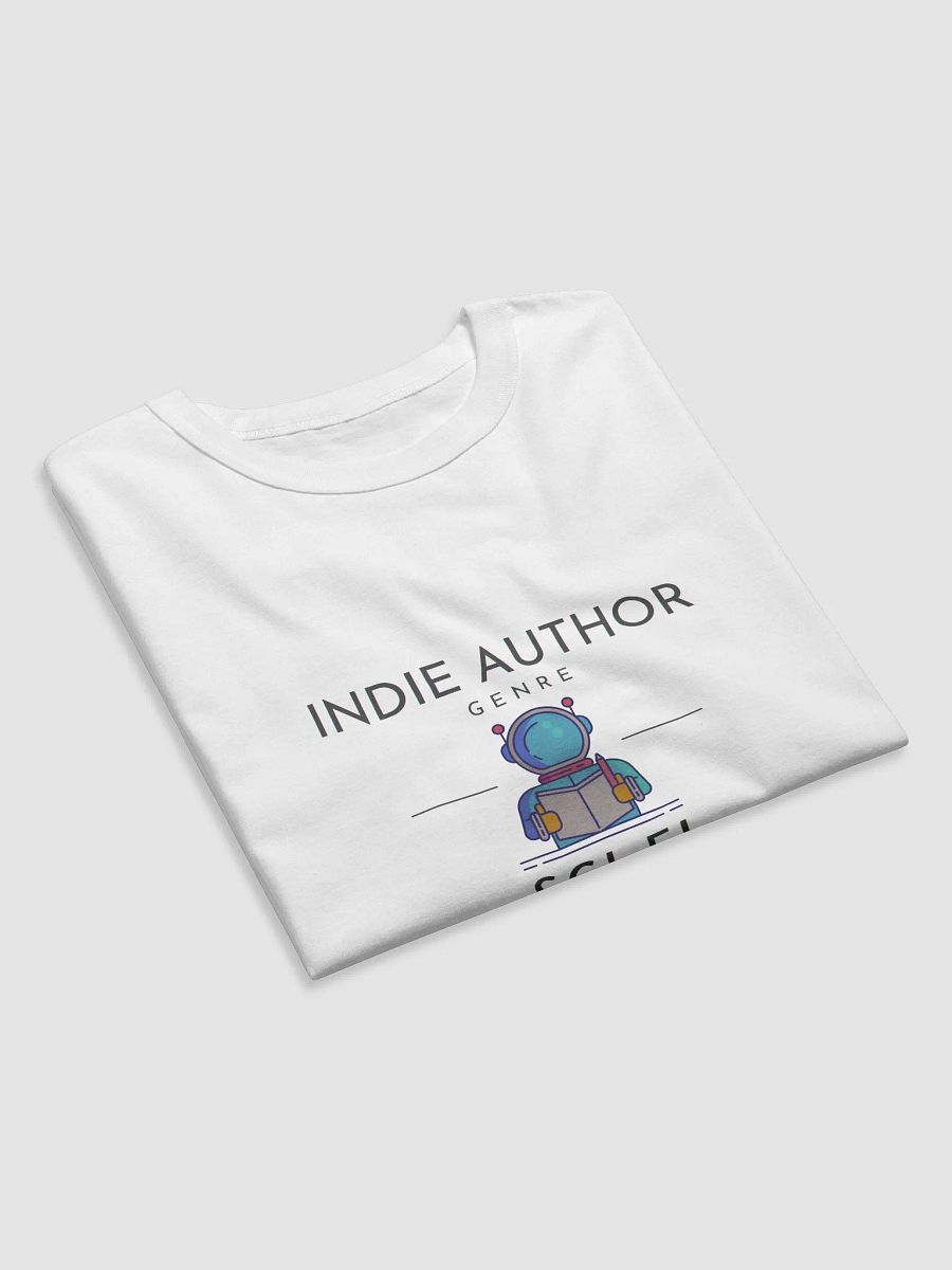 Indie Author Genre Sci-Fi Relaxed White T-shirt product image (5)