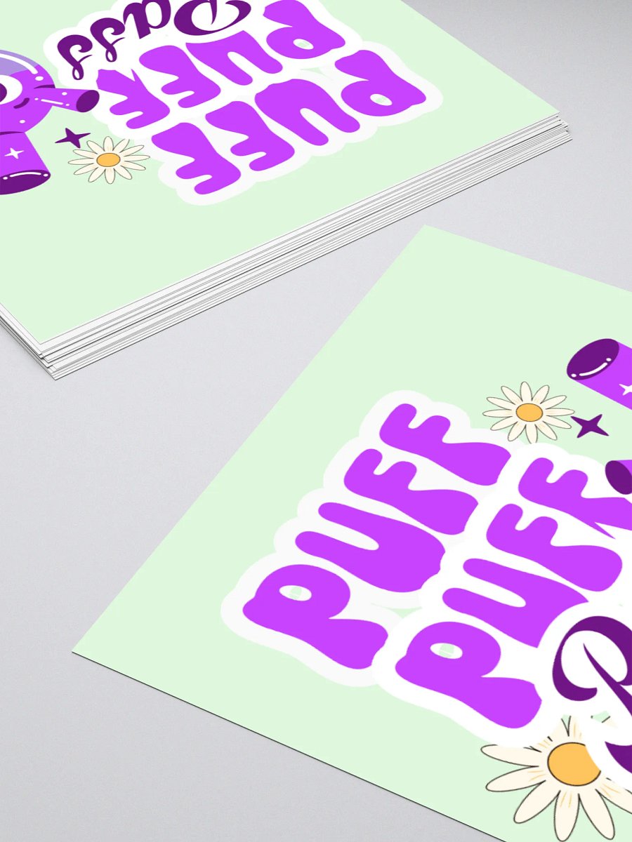 Puff Puff Sticker product image (12)