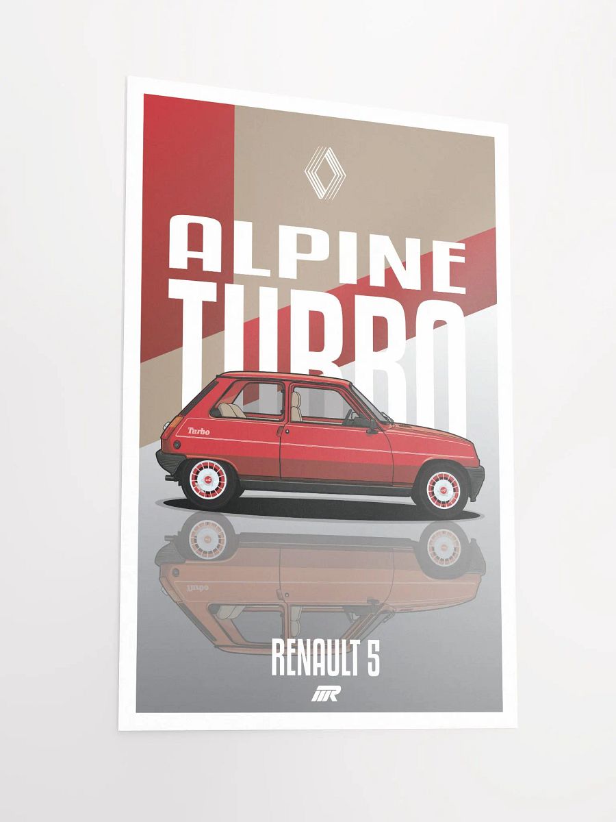 Renault 5 Alpine Turbo - Etoile et Croissant Rouge product image (6)