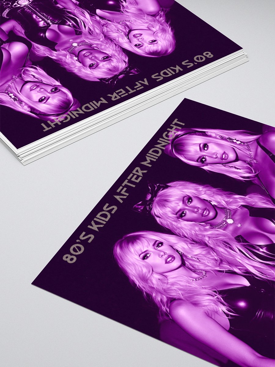 80's Kids After Midnight #1 Sticker product image (10)