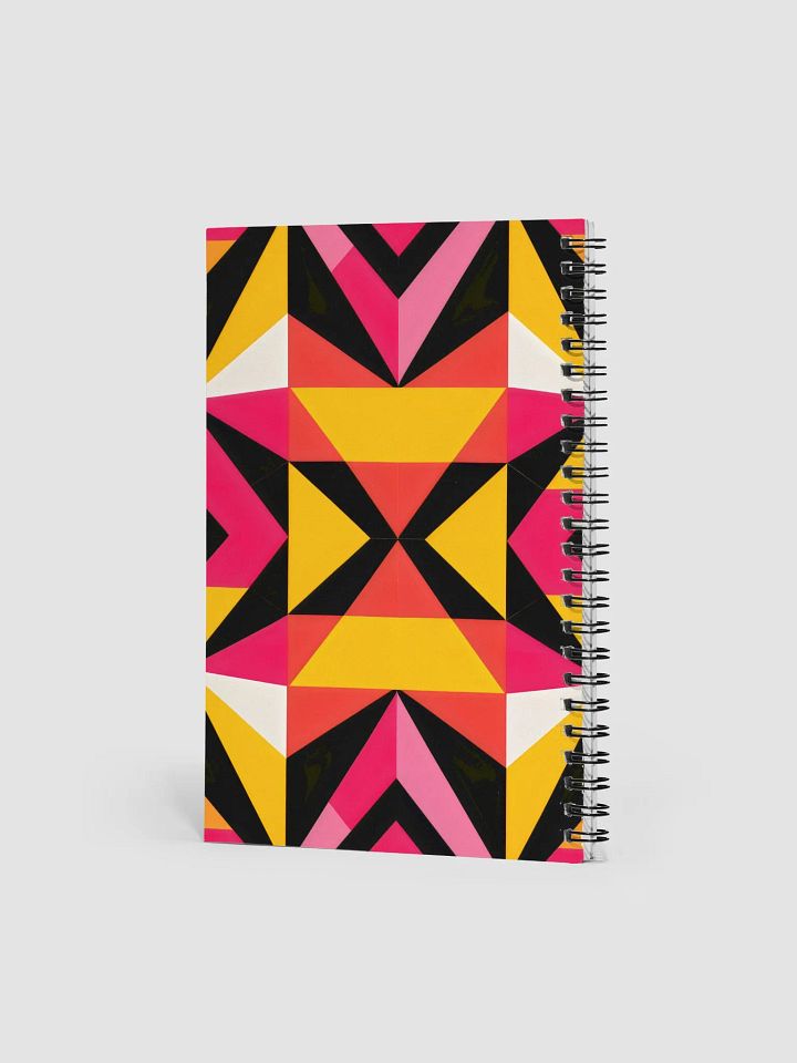 Geometric Movement Spiral Notebook product image (2)