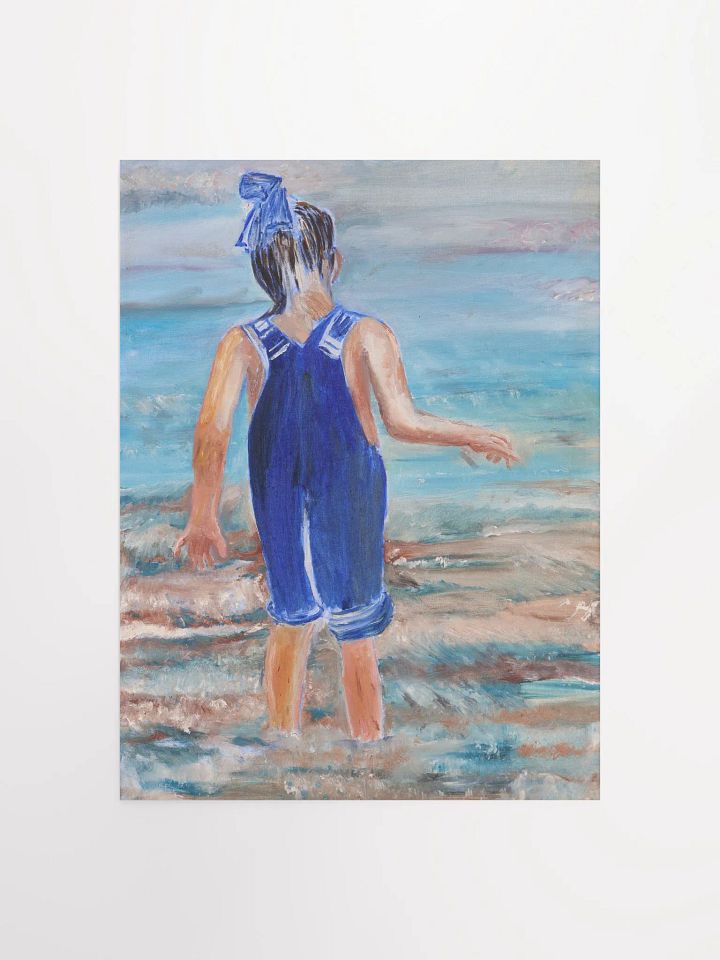 Girl on the Shore 12 X 16 product image (1)