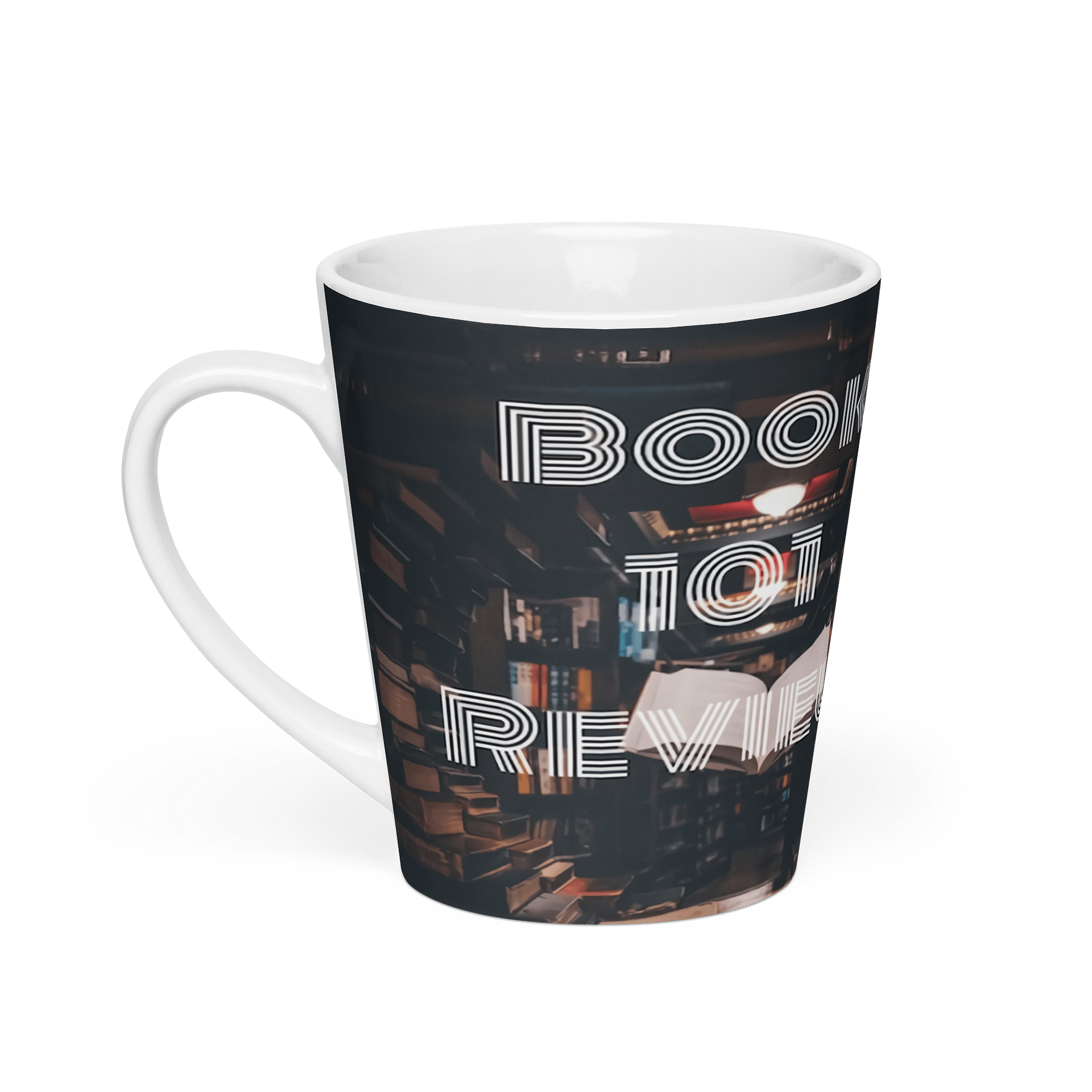 Book 101 Review Latte Mug product image (1)