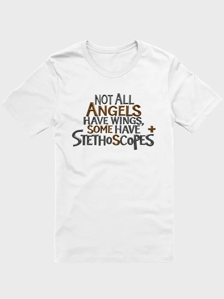 Stethoscope, Angel wings, medical Graphic T-shirt product image (3)