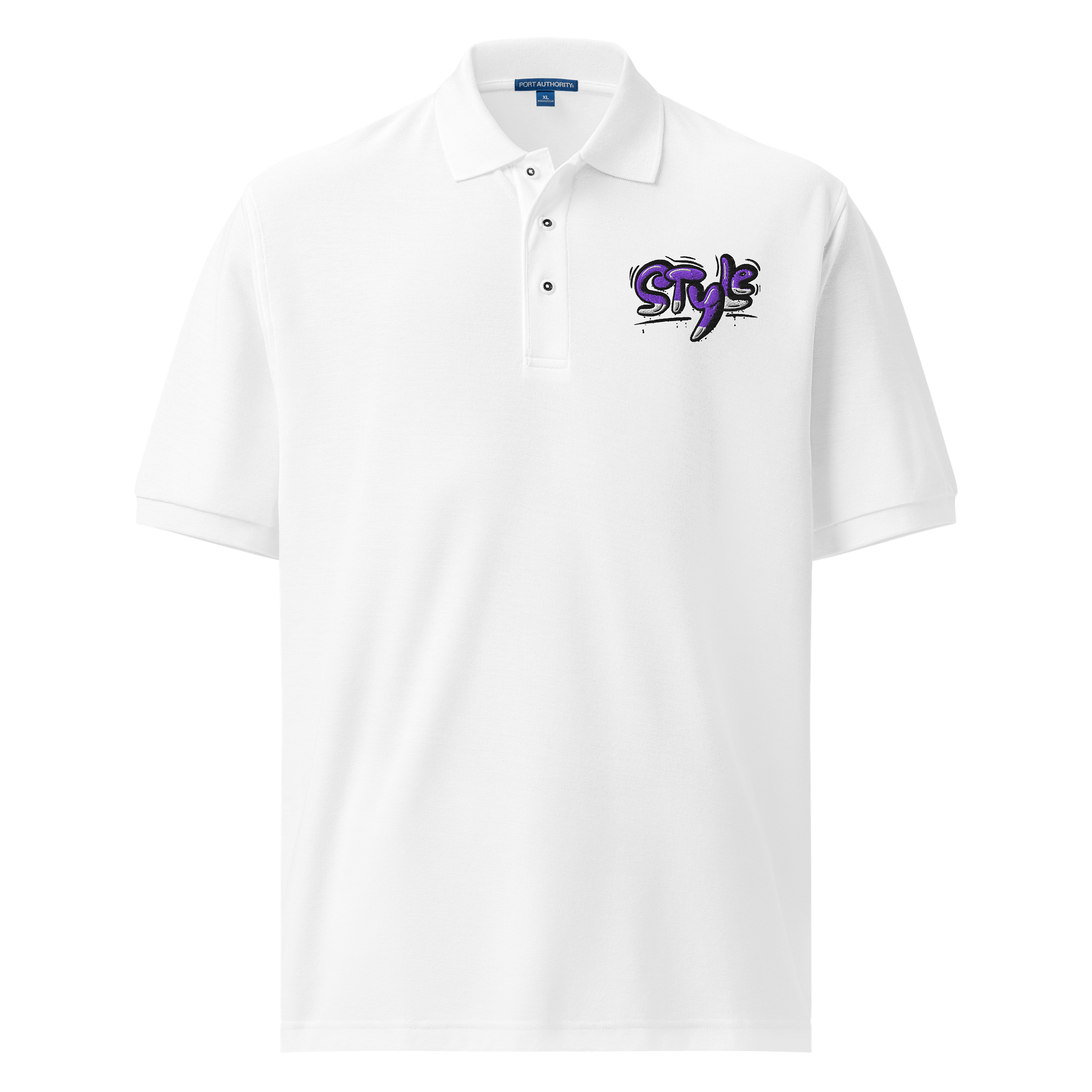 Playful Style Purple Polo Shirt product image (1)