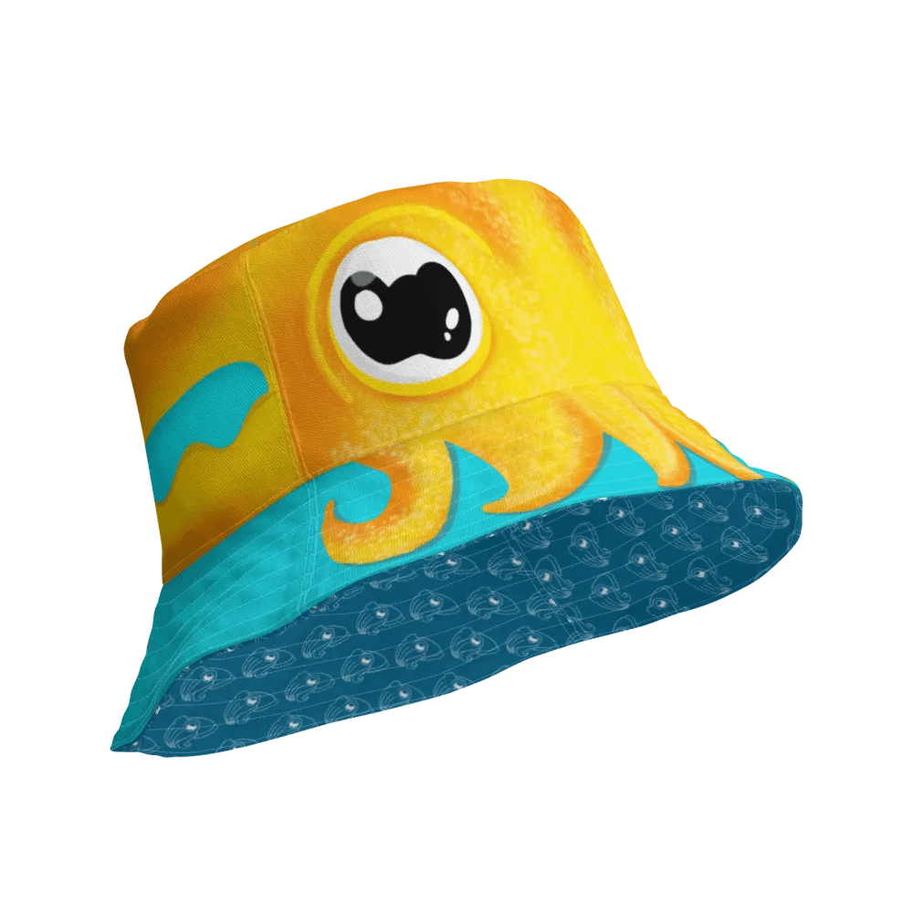 Cuttlefish Full Color Bucket Hat - reversible product image (2)
