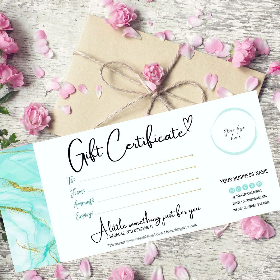 Marina - Gift Certificate Template product image (3)
