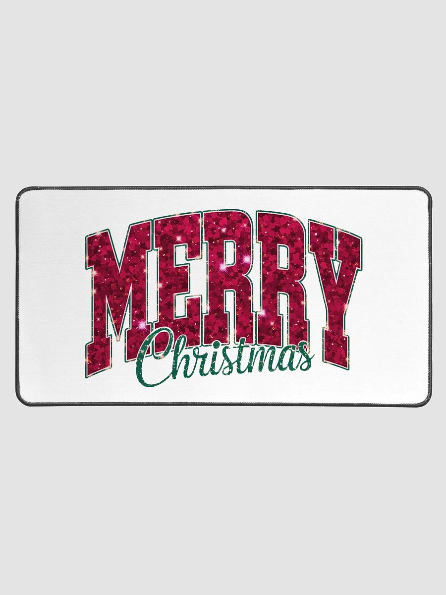 MERRY Christmas Desk Mat - Festive Holiday Desk Decor product image (1)