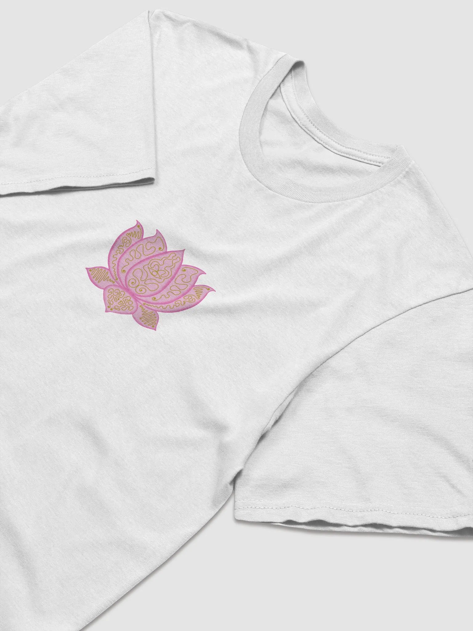 Golden Lotus Symmetry T-Shirt product image (3)
