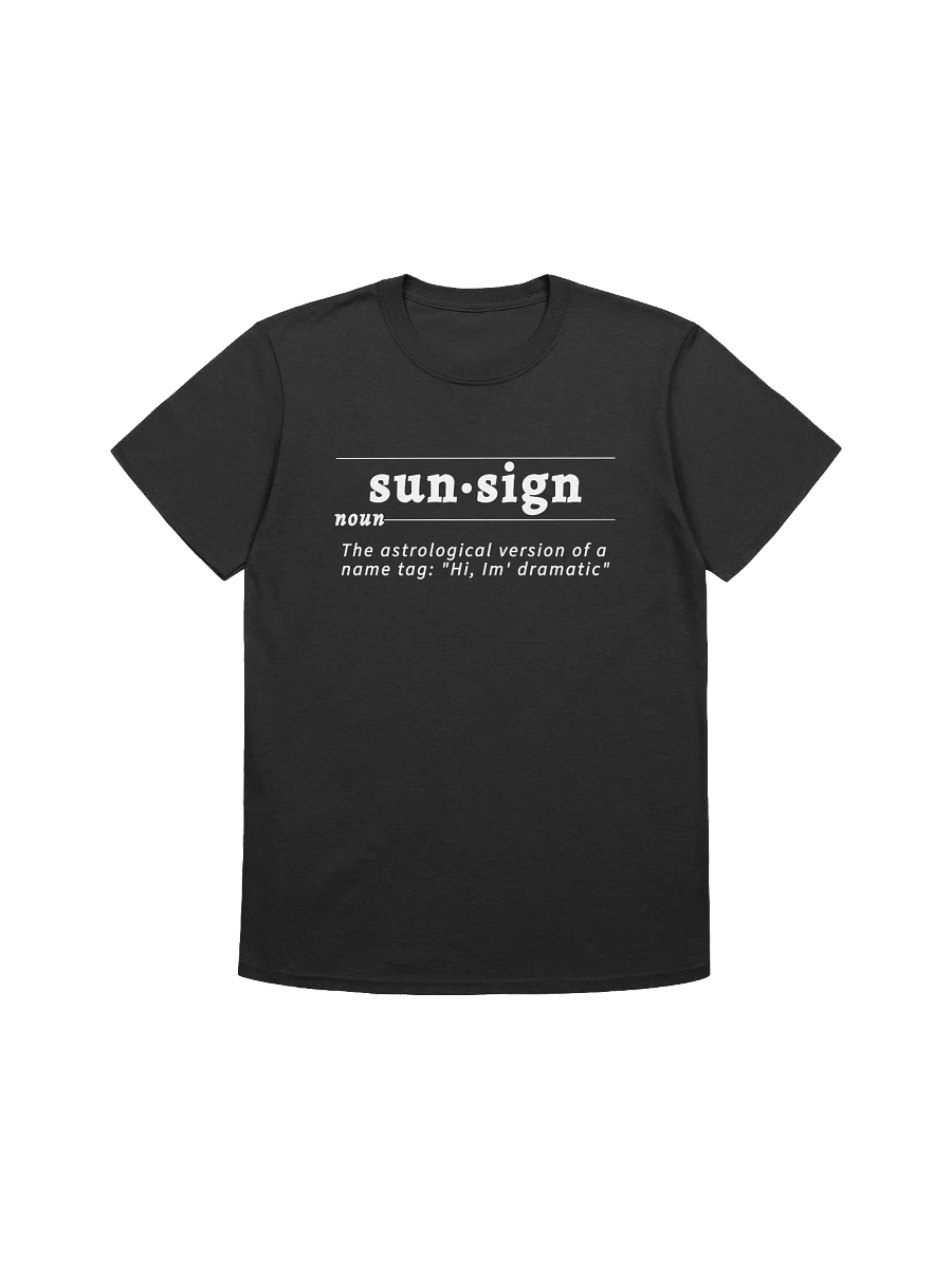 Sun Sign Def Unisex Tee v2 product image (1)