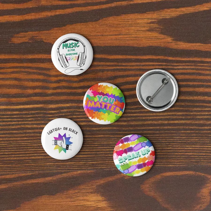PRIDE - Variety Pin Buttons product image (10)