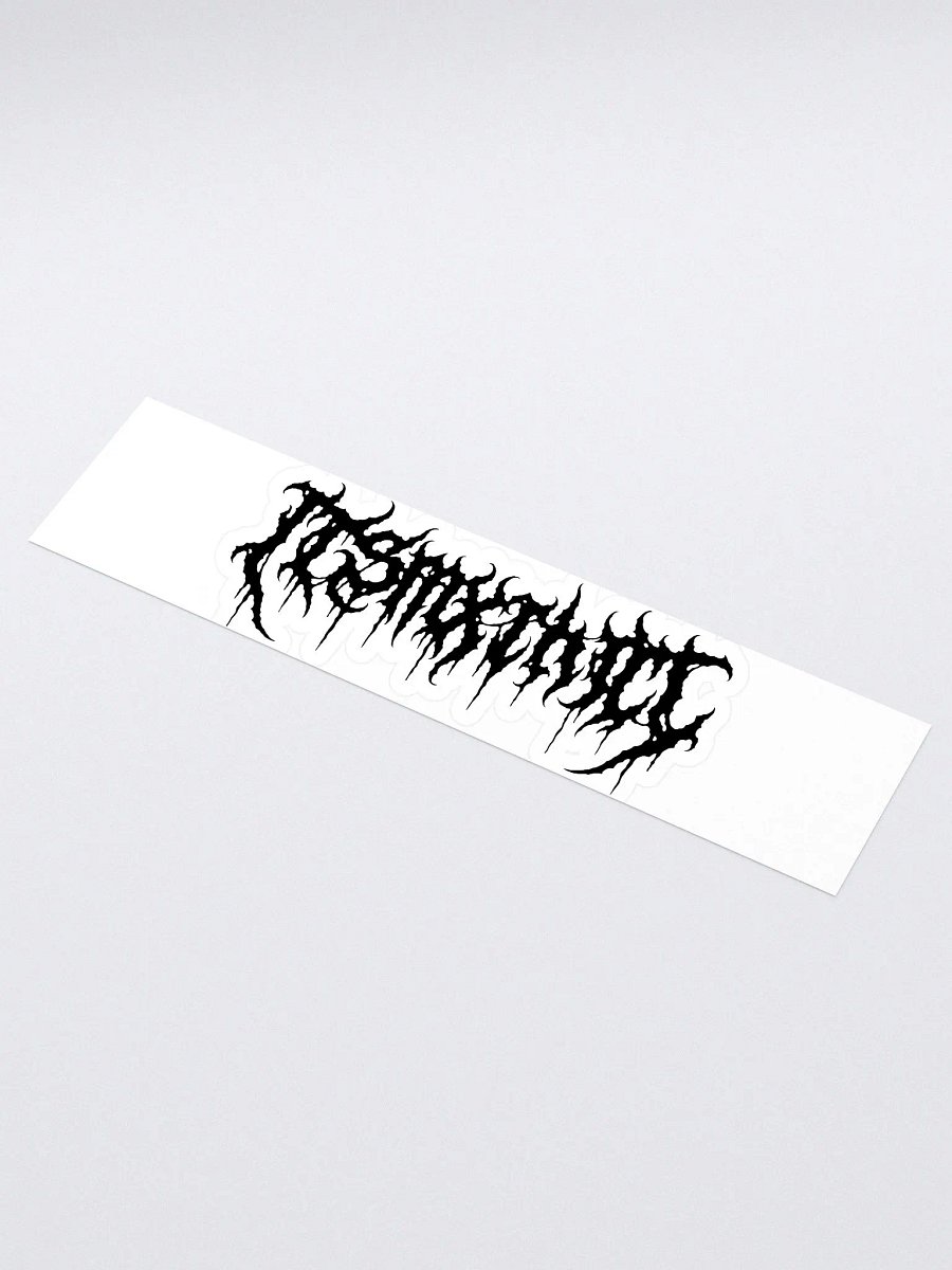 Brutal Logo Kiss Cut Sticker product image (1)