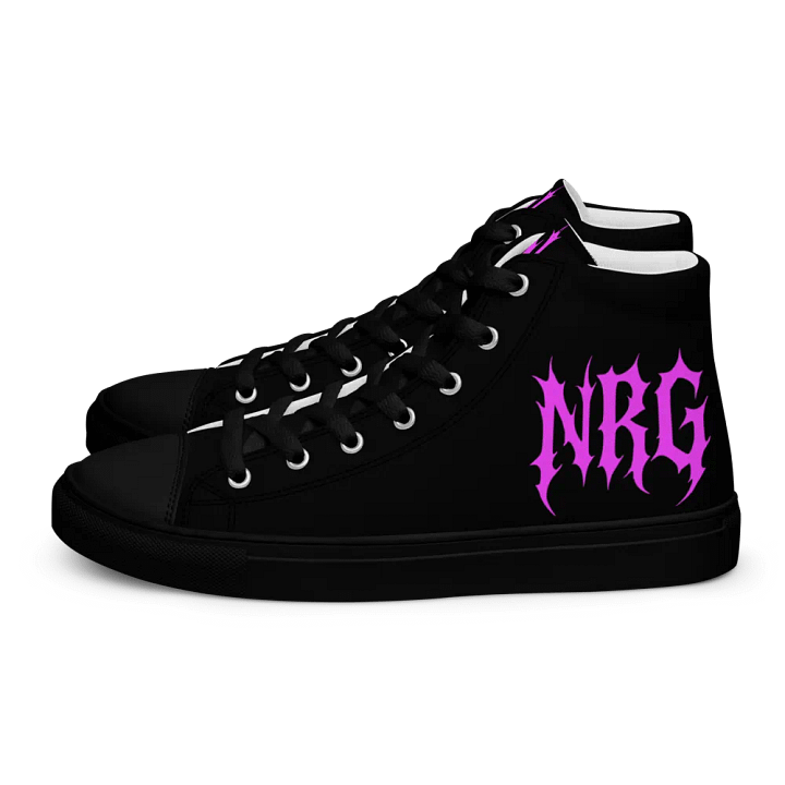 Women's NRG Grunge Cross High Top Canvas Shoes product image (1)