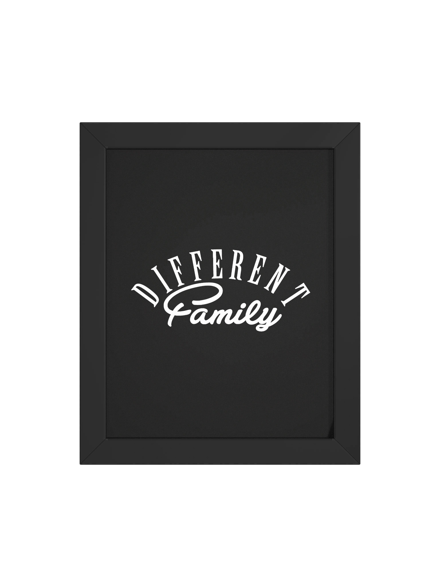 Different Family Framed Poster product image (4)