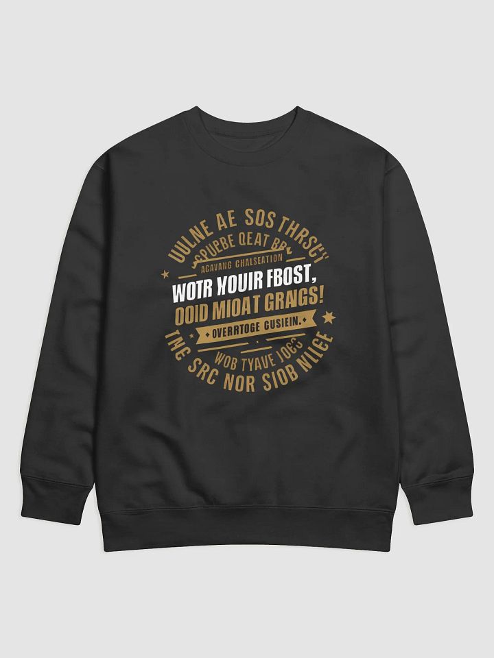 Cryptic Message Unisex Sweatshirt product image (1)