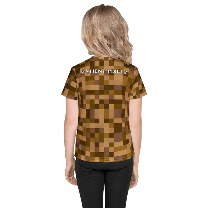 Patient PixelZ Kids T-Shirt (Pixel Brown) product image (2)