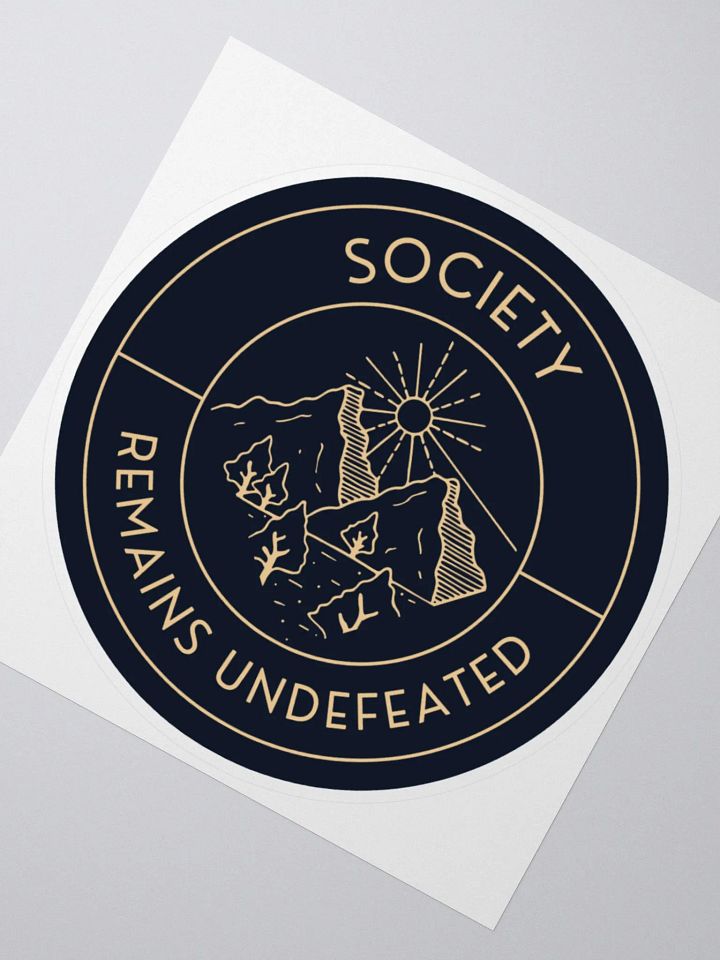 Society Remains Undefeated product image (2)