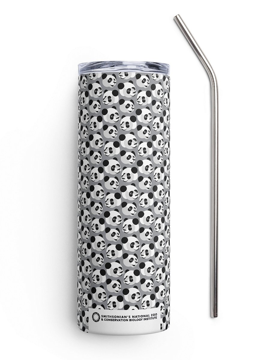 Pandas All Over Tumbler Image 5