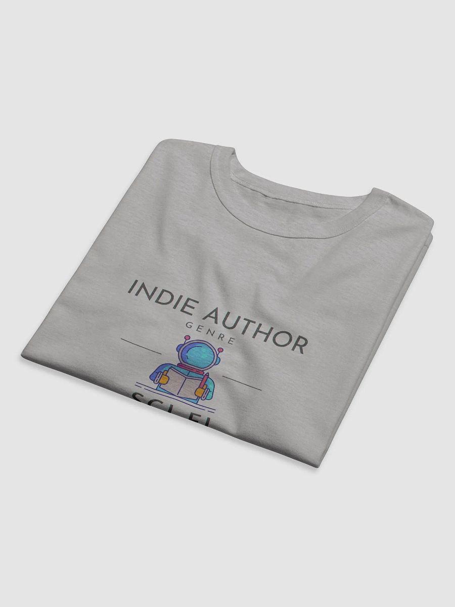 Indie Author Genre Sci-Fi Relaxed Grey T-shirt product image (6)