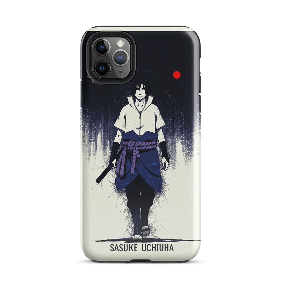 Sasuke Uchiha Phone Case | Path of the Avenger Graphic Art | Dark Aesthetic Naruto Manga Cover for iPhone & Samsung product image (26)