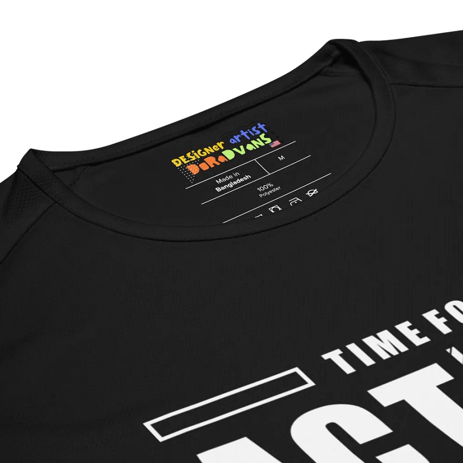 Unisex Sports Jersey - 'Time for Action Spirit Without Limit' Design product image (5)
