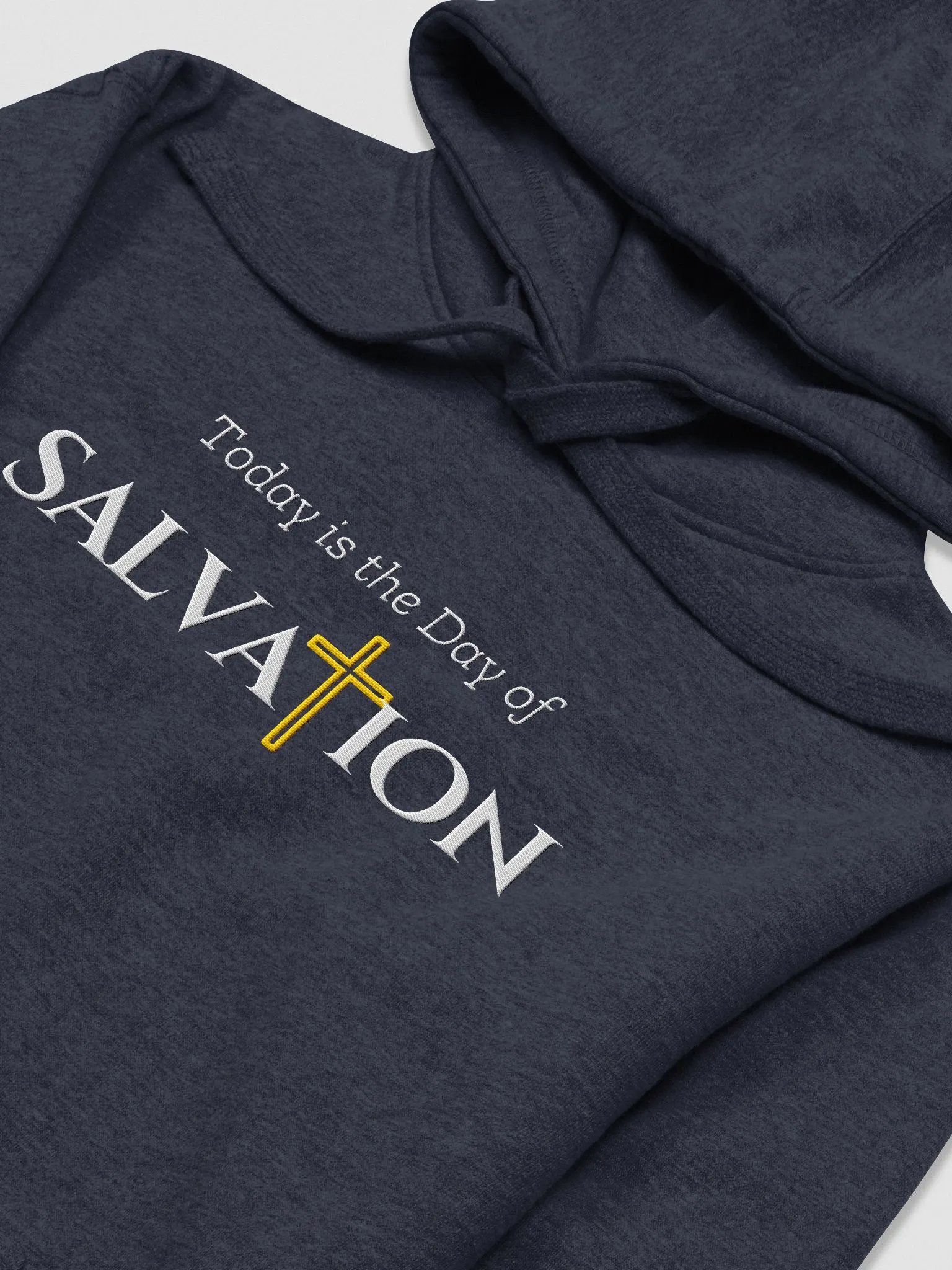 Day of Salvation Embroidered Premium Hoodie product image (3)
