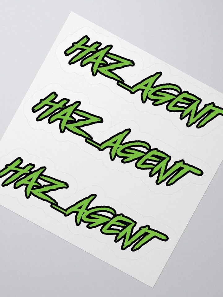 Haz Green Stickers product image (2)