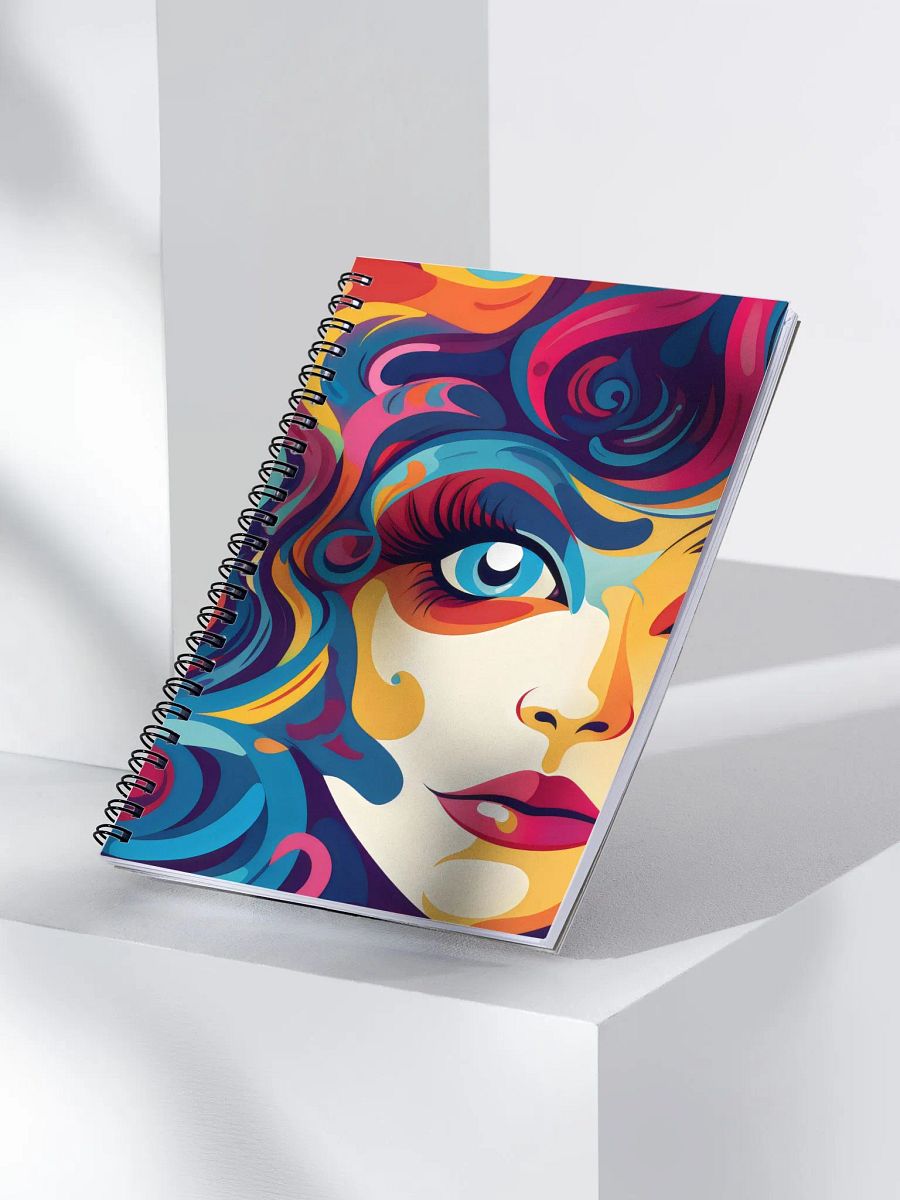 Vibrant Muse Spiral Notebook product image (3)