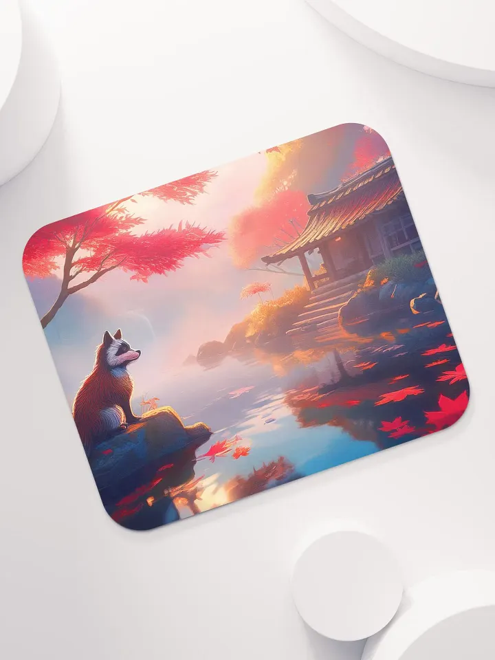 Tanuki Retreat Small Mouse Pad (7 x 9) product image (2)