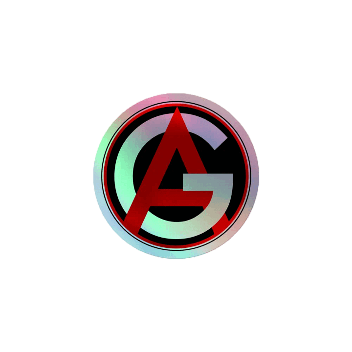 AG Holo Sticker product image (1)