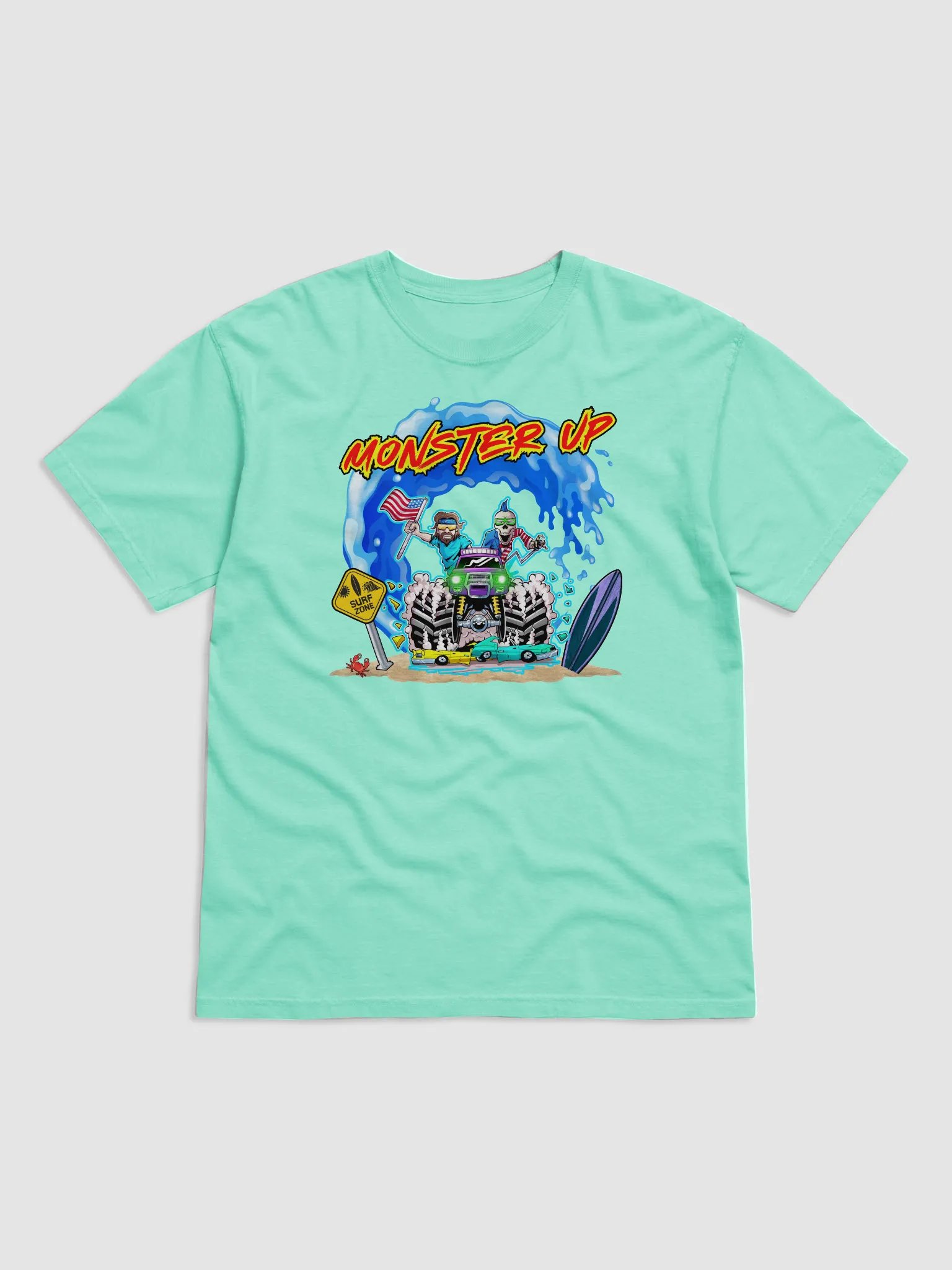 MONSTER UP : Comfort Colors Garment-Dyed Heavyweight T-Shirt product image (2)